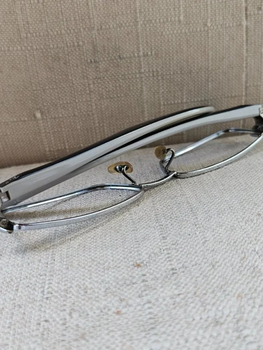 Ray-Ban Women Eyeglasses Frame Silver Tone Metal eyewear Glases RB6192